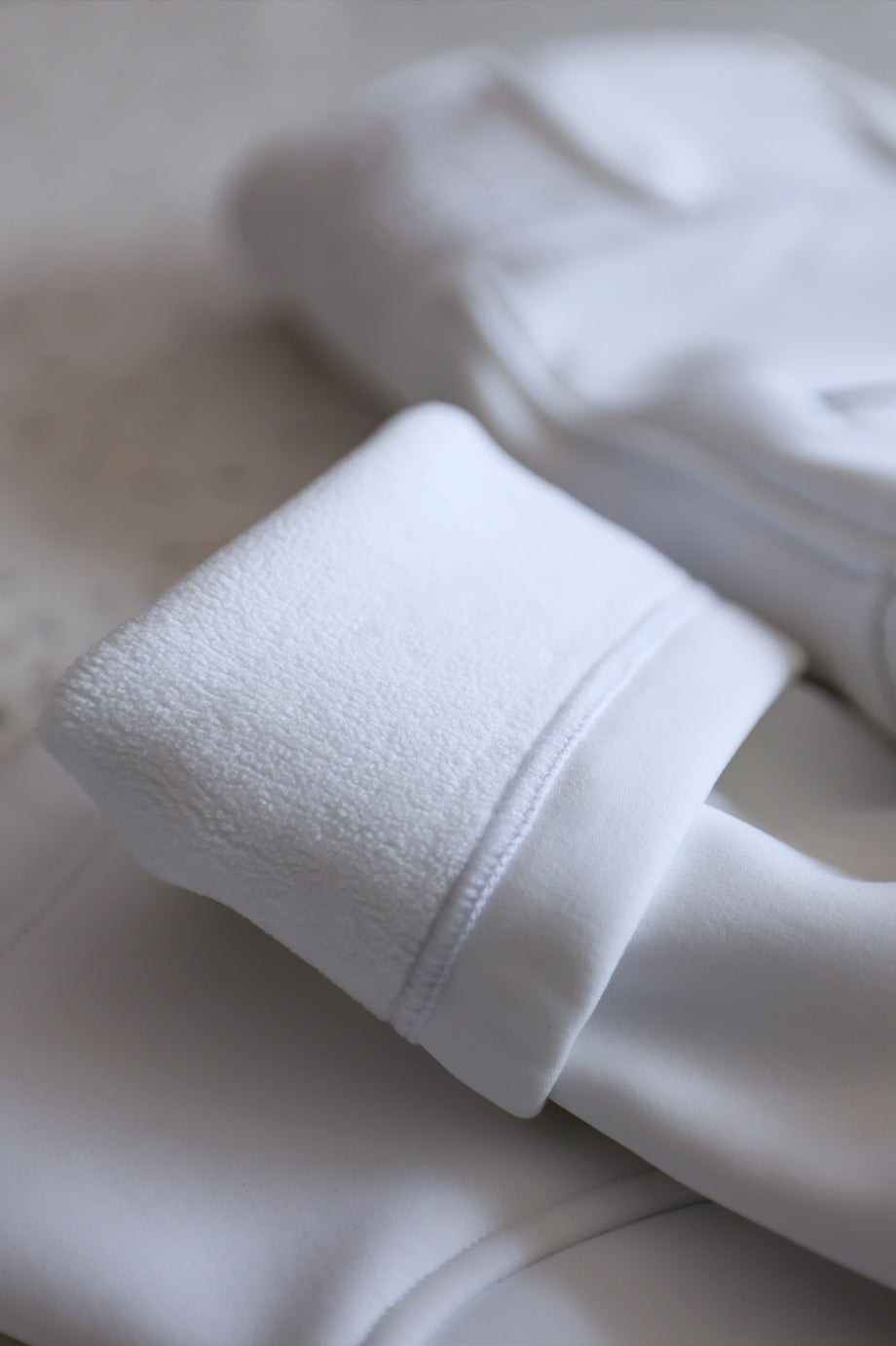 Limited Edition Thermal Tech Hybrid Breeches: Alpine White