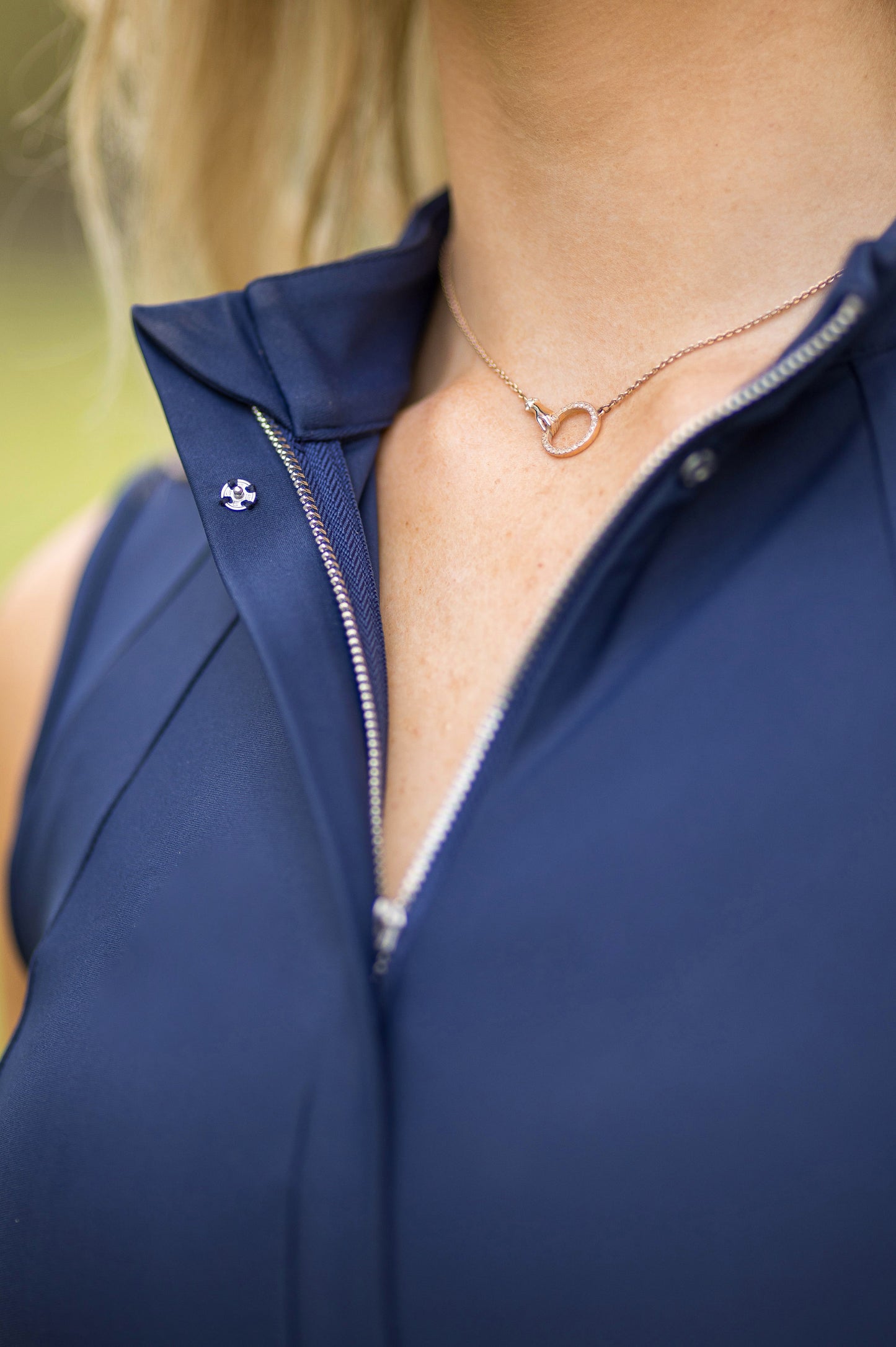 Sleeveless Paradigm Design Base Layer: Azurite