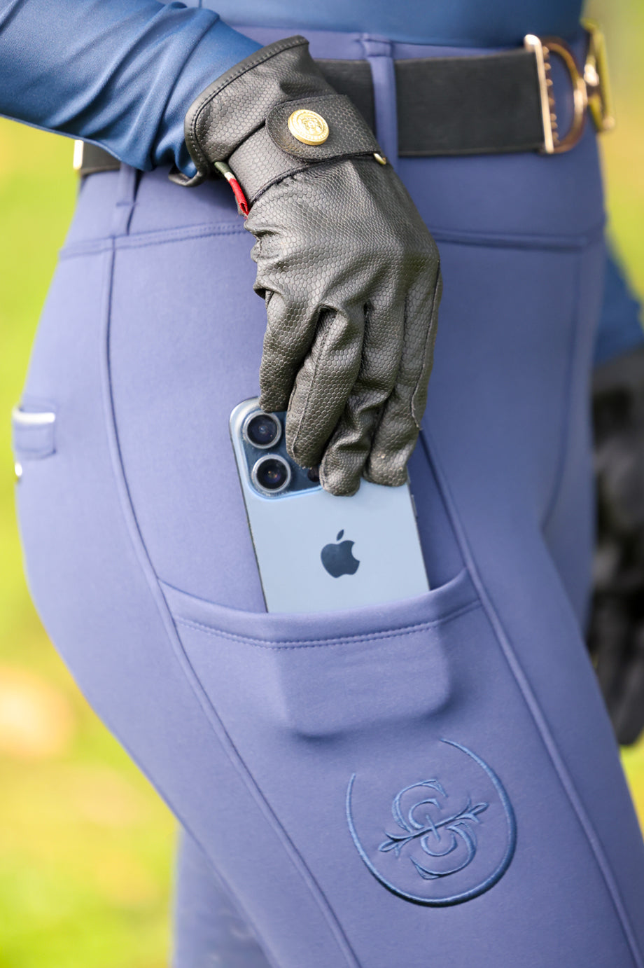 Limited Edition Thermal Tech Hybrid Breeches: Navy Solstice