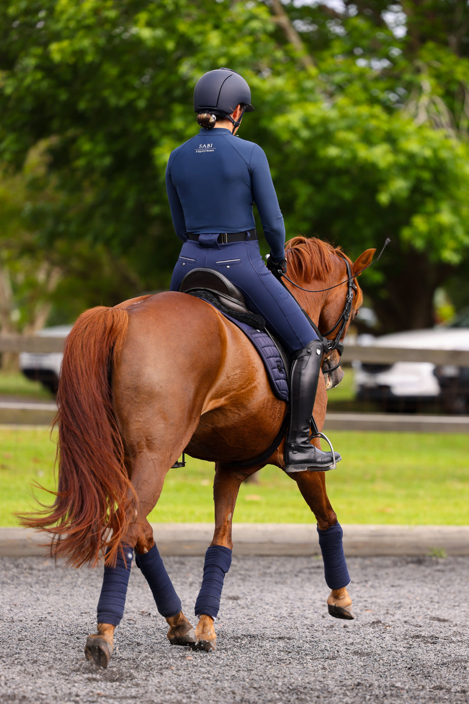 Limited Edition Thermal Tech Hybrid Breeches: Navy Solstice