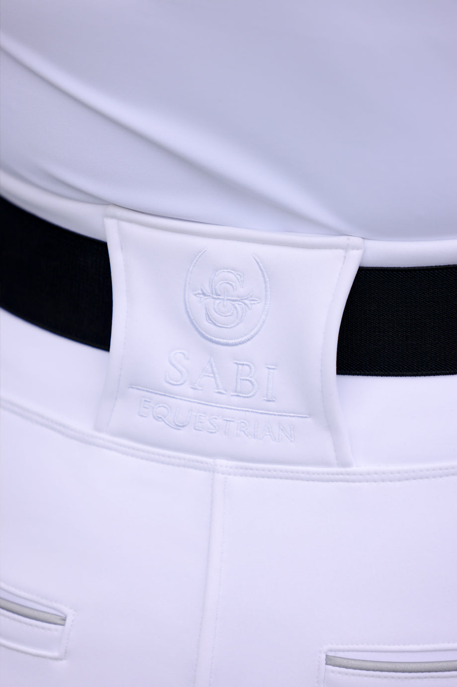 Limited Edition Thermal Tech Hybrid Breeches: Alpine White