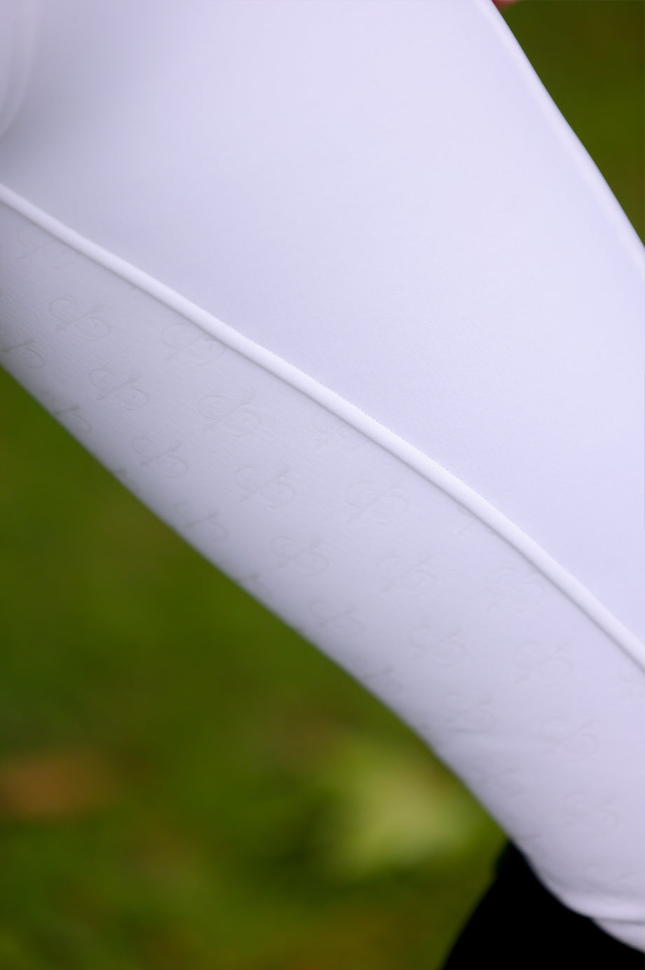 Limited Edition Thermal Tech Hybrid Breeches: Alpine White
