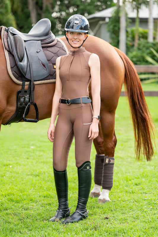 Limited Edition Sleeveless Paradigm Design Base Layer: French Press