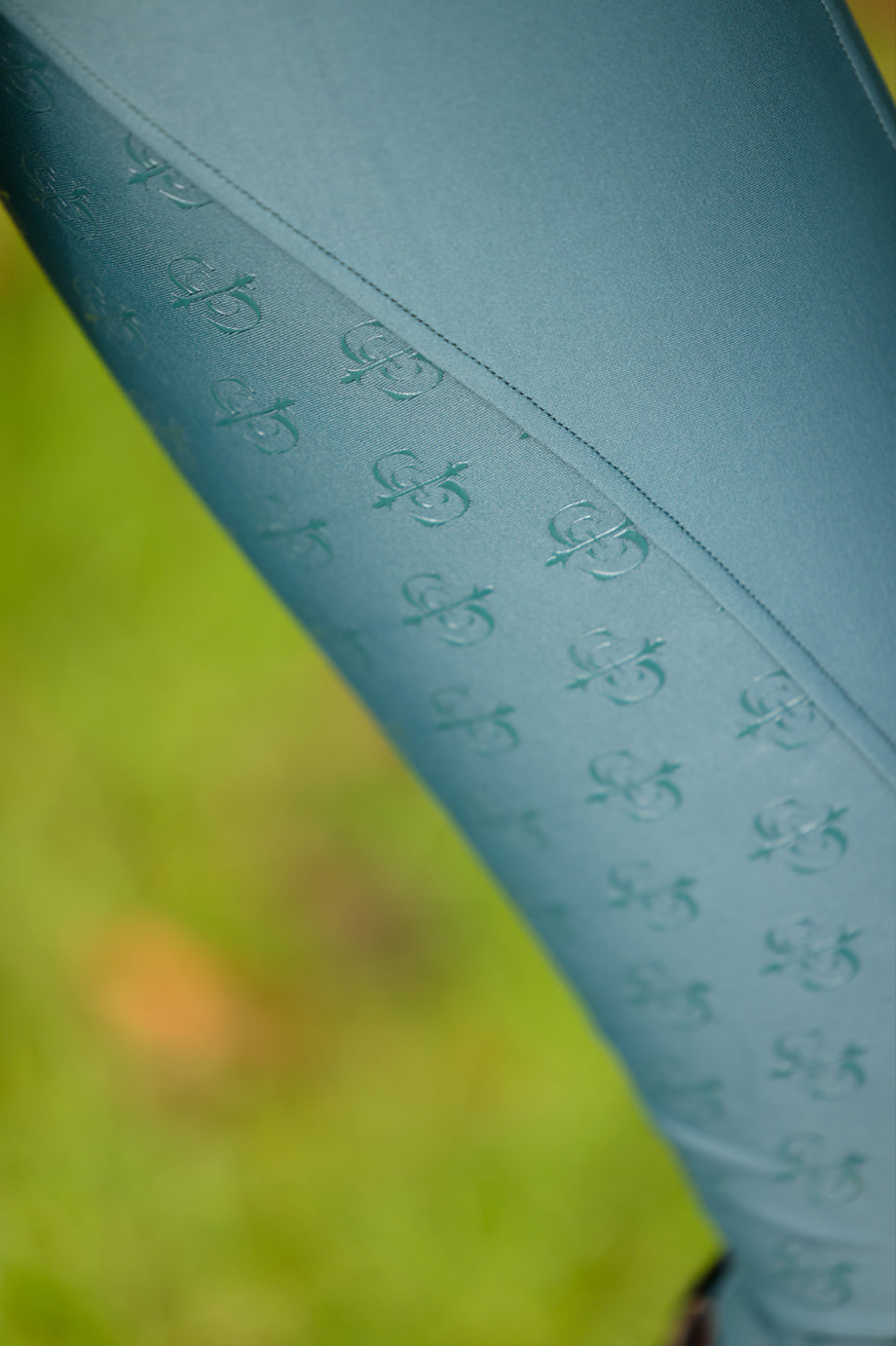 Sculpt Performance Hybrid Breeches: Dark Viridian