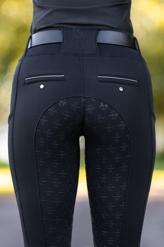 Limited Edition Thermal Tech Hybrid Breeches: Midnight
