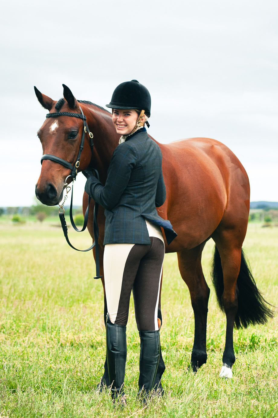 Sculpt Performance Hybrid Breeches: Mascarpone Creme