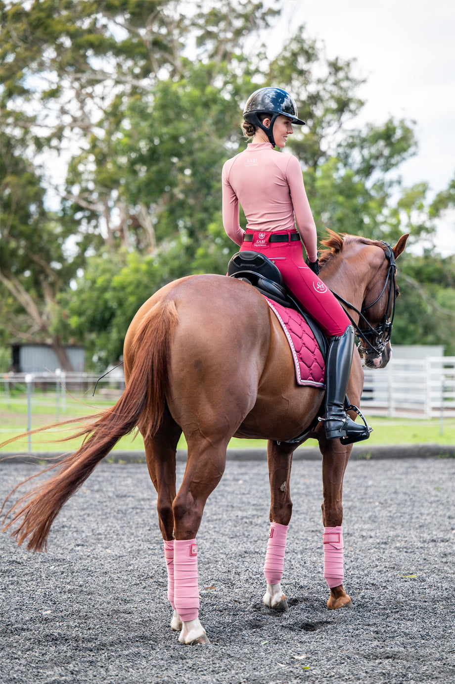 Limited Edition Long Sleeve Paradigm Design Base Layer: Blush Rose